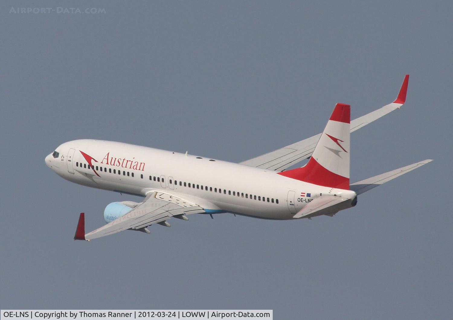 OE-LNS, 2005 Boeing 737-8Z9 C/N 34262, Austrian Airlines Boeing 737