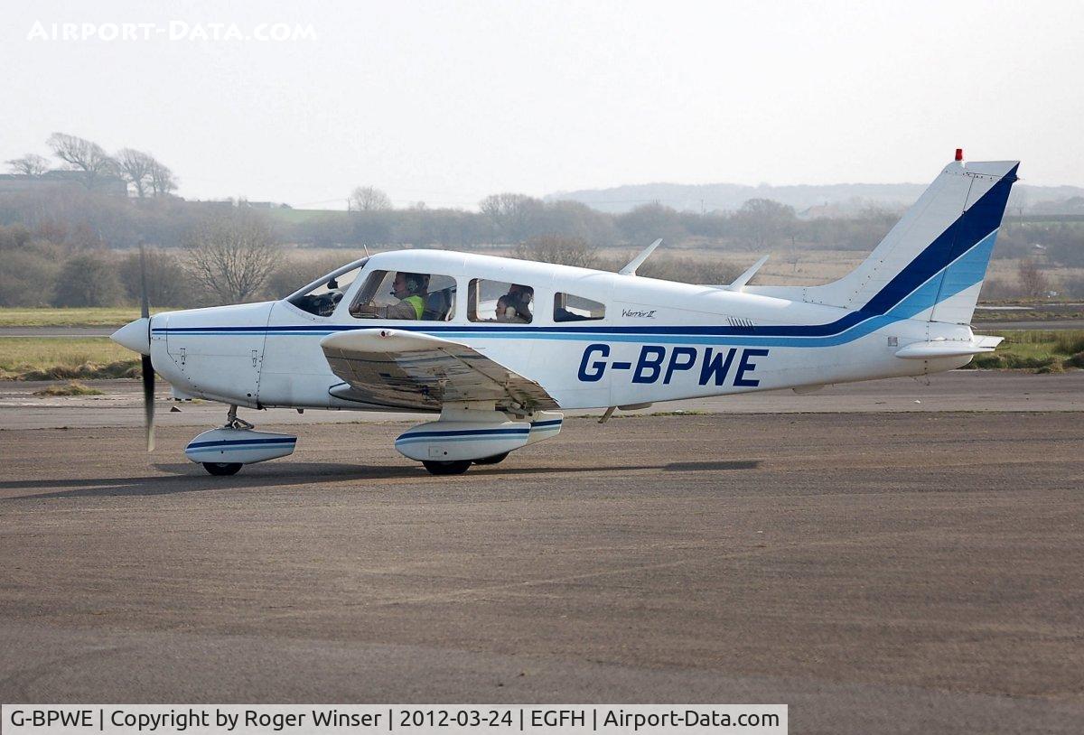 G-BPWE, 1981 Piper PA-28-161 Cherokee Warrior II C/N 28-8116143, Resident Cherokee Warrior 11.