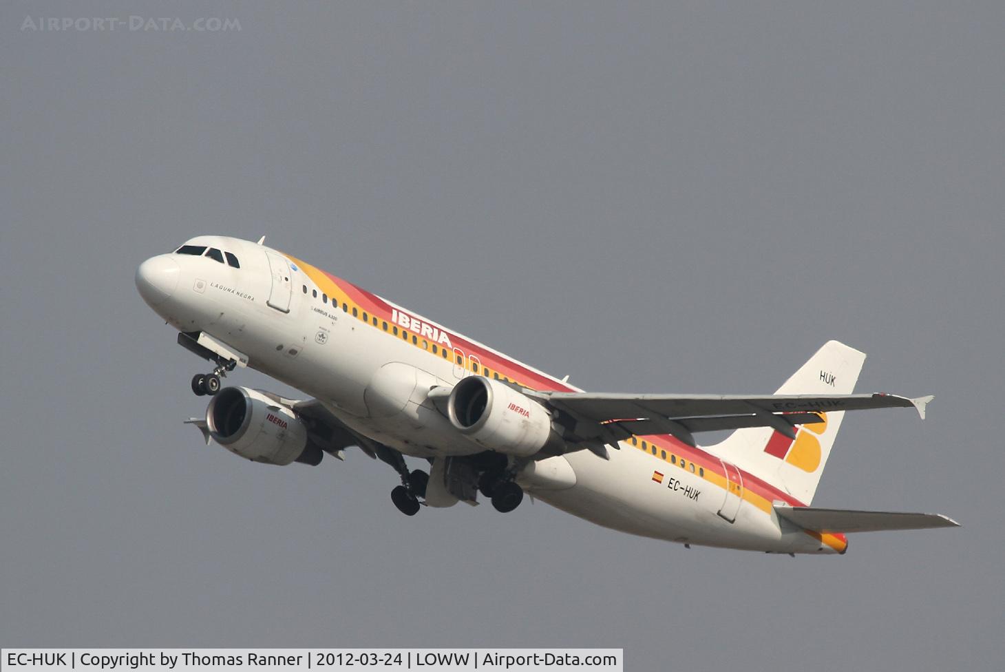 EC-HUK, 2000 Airbus A320-214 C/N 1318, Iberia Airbus A320