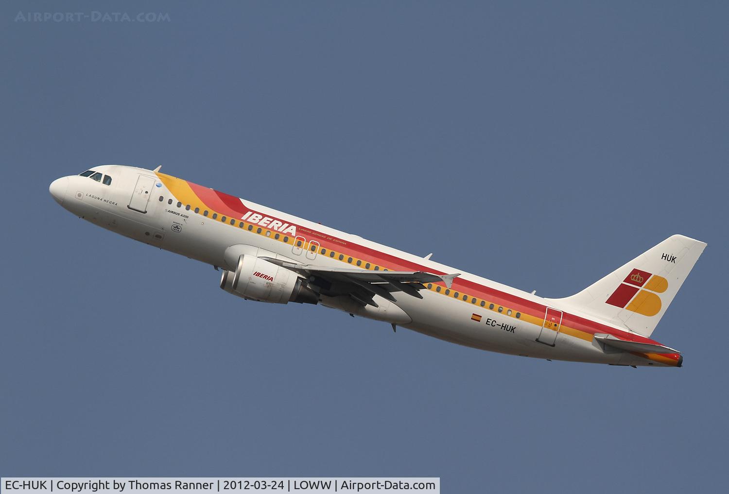 EC-HUK, 2000 Airbus A320-214 C/N 1318, Iberia Airbus A320
