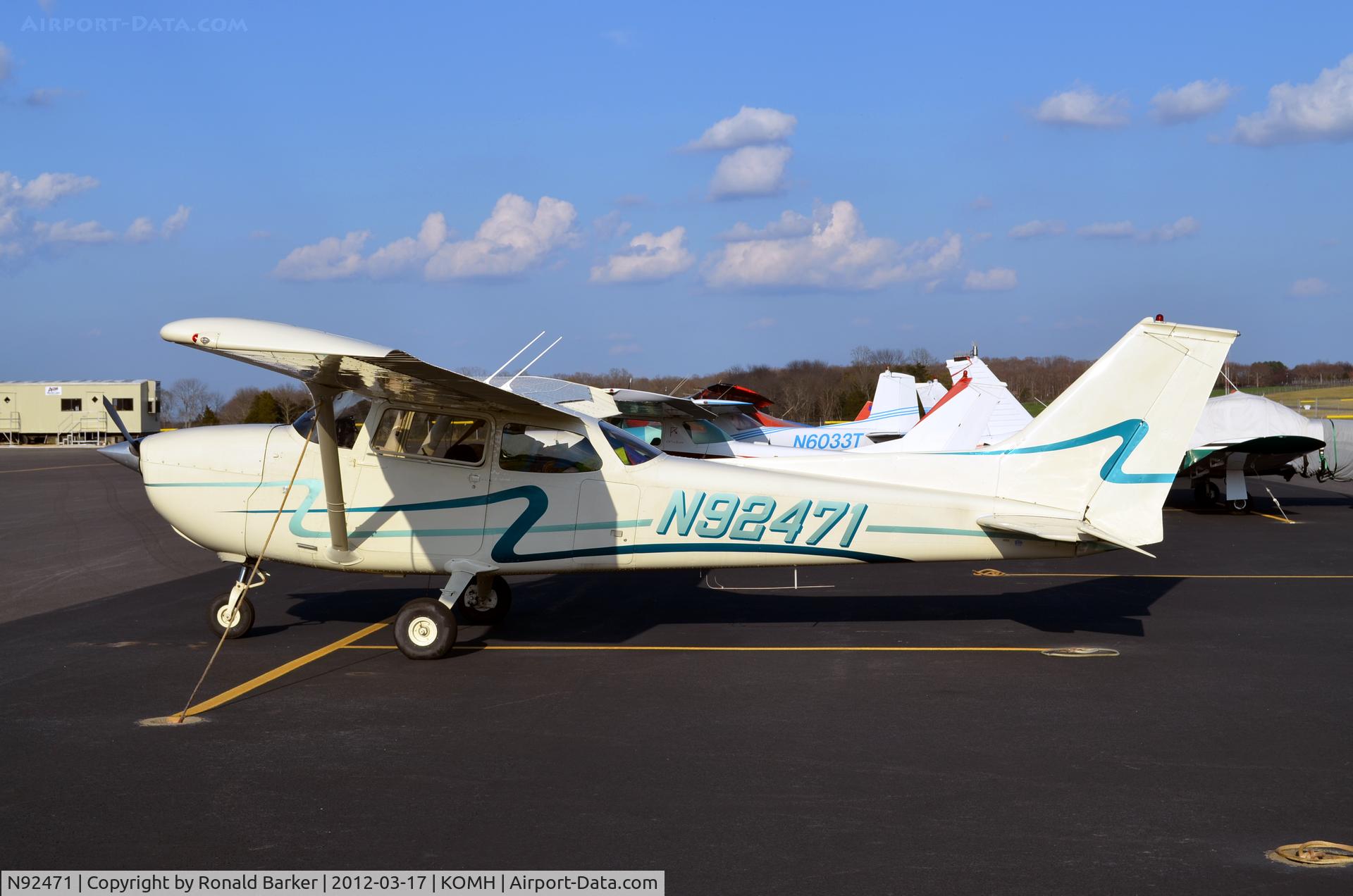 N92471, 1973 Cessna 172M C/N 17261579, Orange
