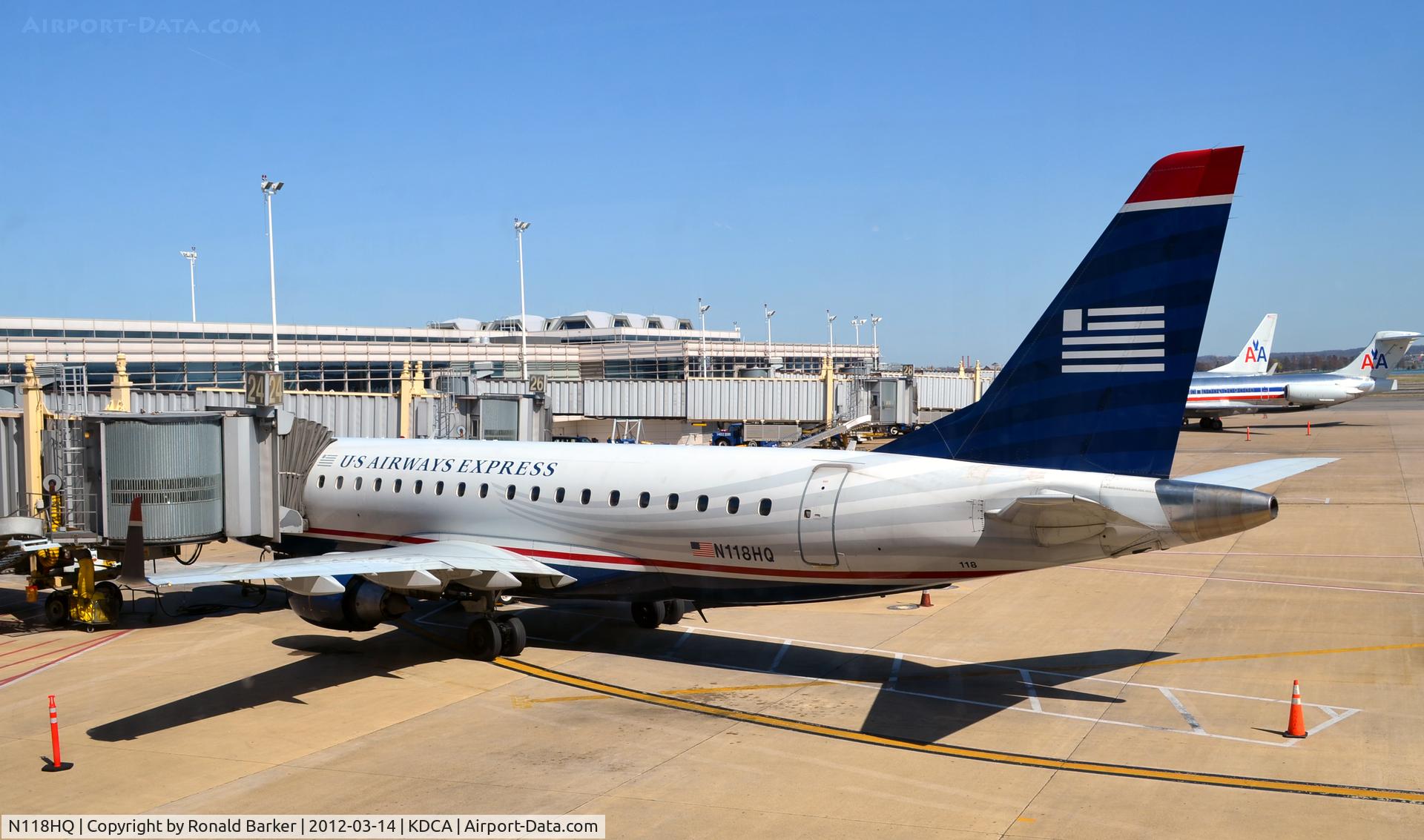 N118HQ, 2007 Embraer 175LR (ERJ-170-200LR) C/N 17000189, DCA, VA