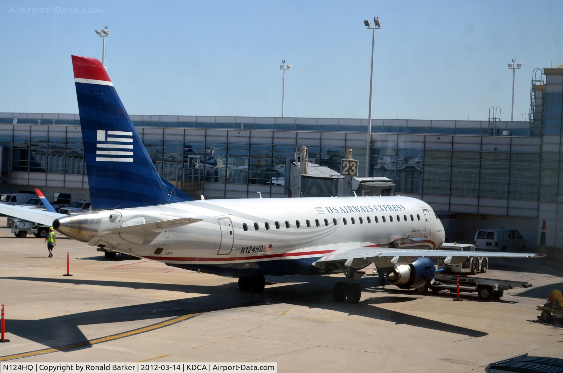 N124HQ, 2007 Embraer 175LR (ERJ-170-200LR) C/N 17000200, DCA, VA