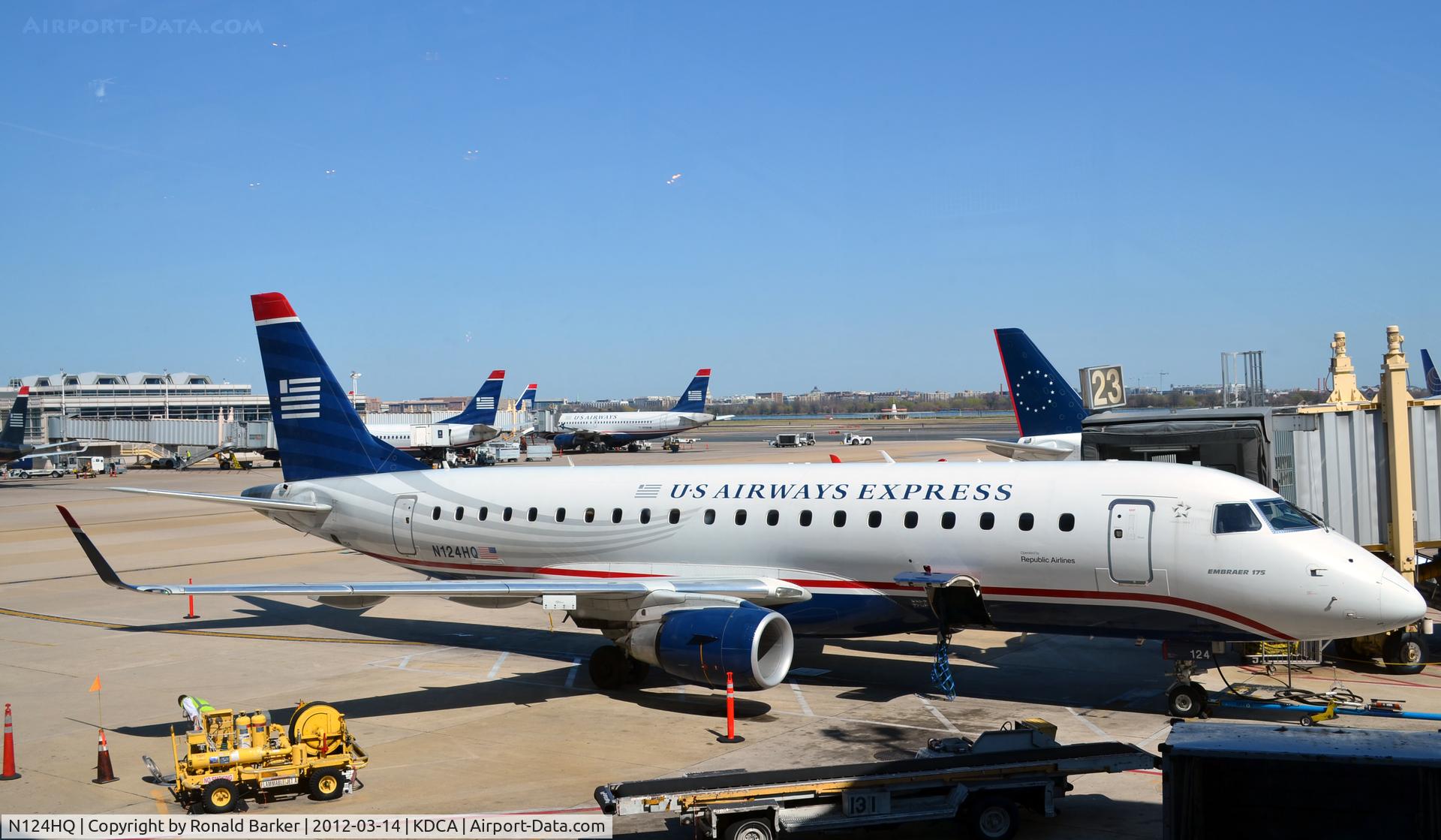 N124HQ, 2007 Embraer 175LR (ERJ-170-200LR) C/N 17000200, DCA, VA