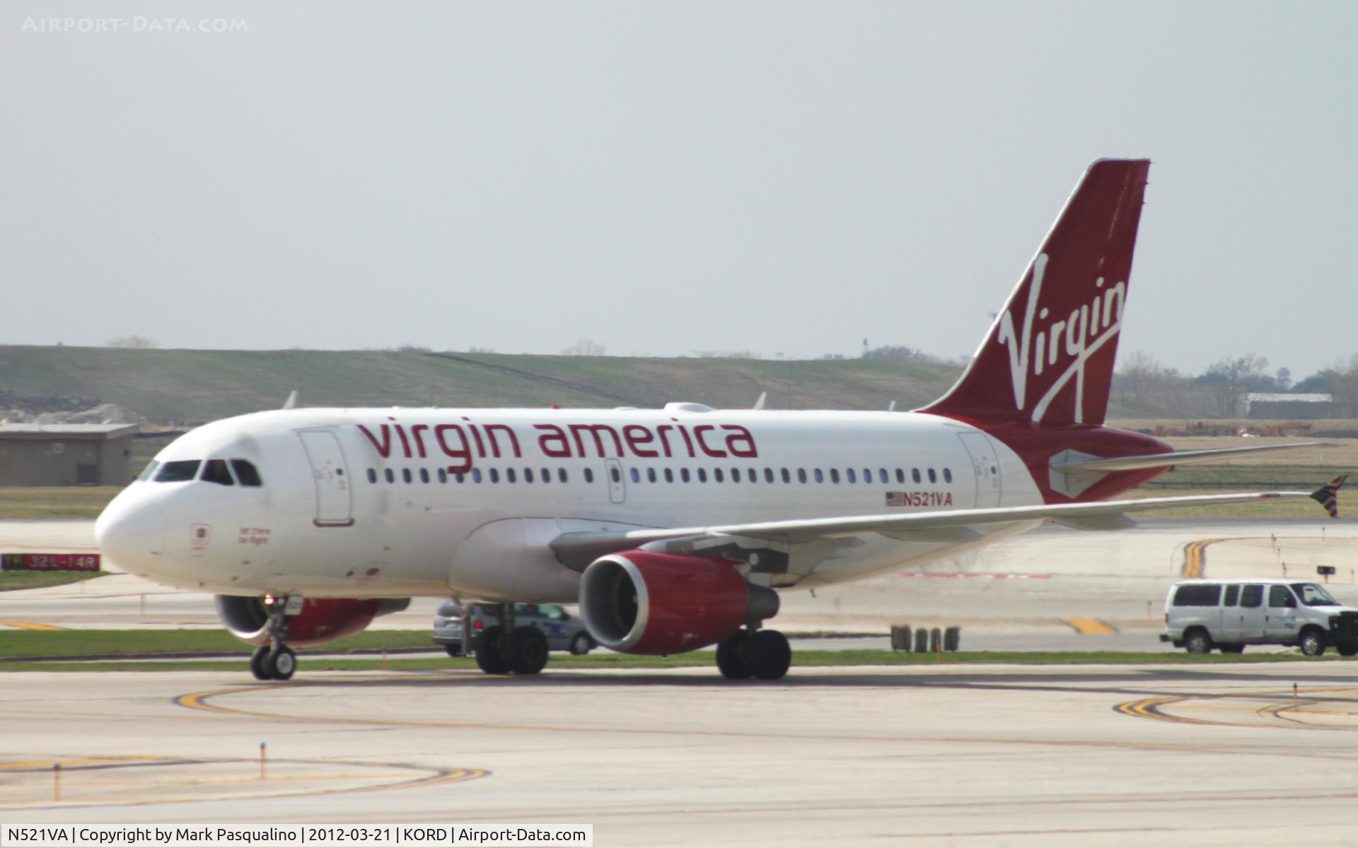 N521VA, 2006 Airbus A319-112 C/N 2773, Airbus A319
