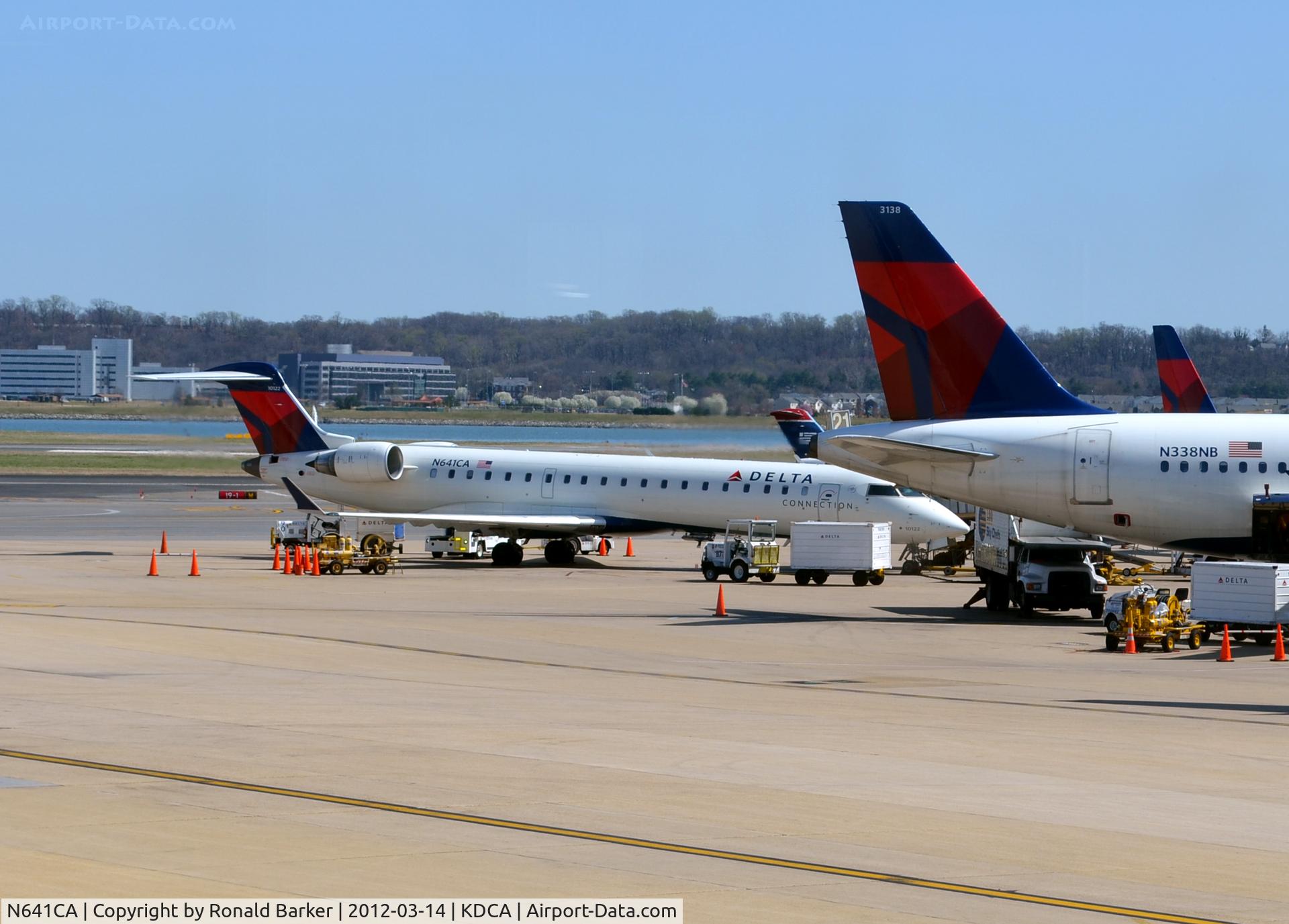 N641CA, 2003 Bombardier CRJ-700 (CL-600-2C10) Regional Jet C/N 10122, DCA, VA