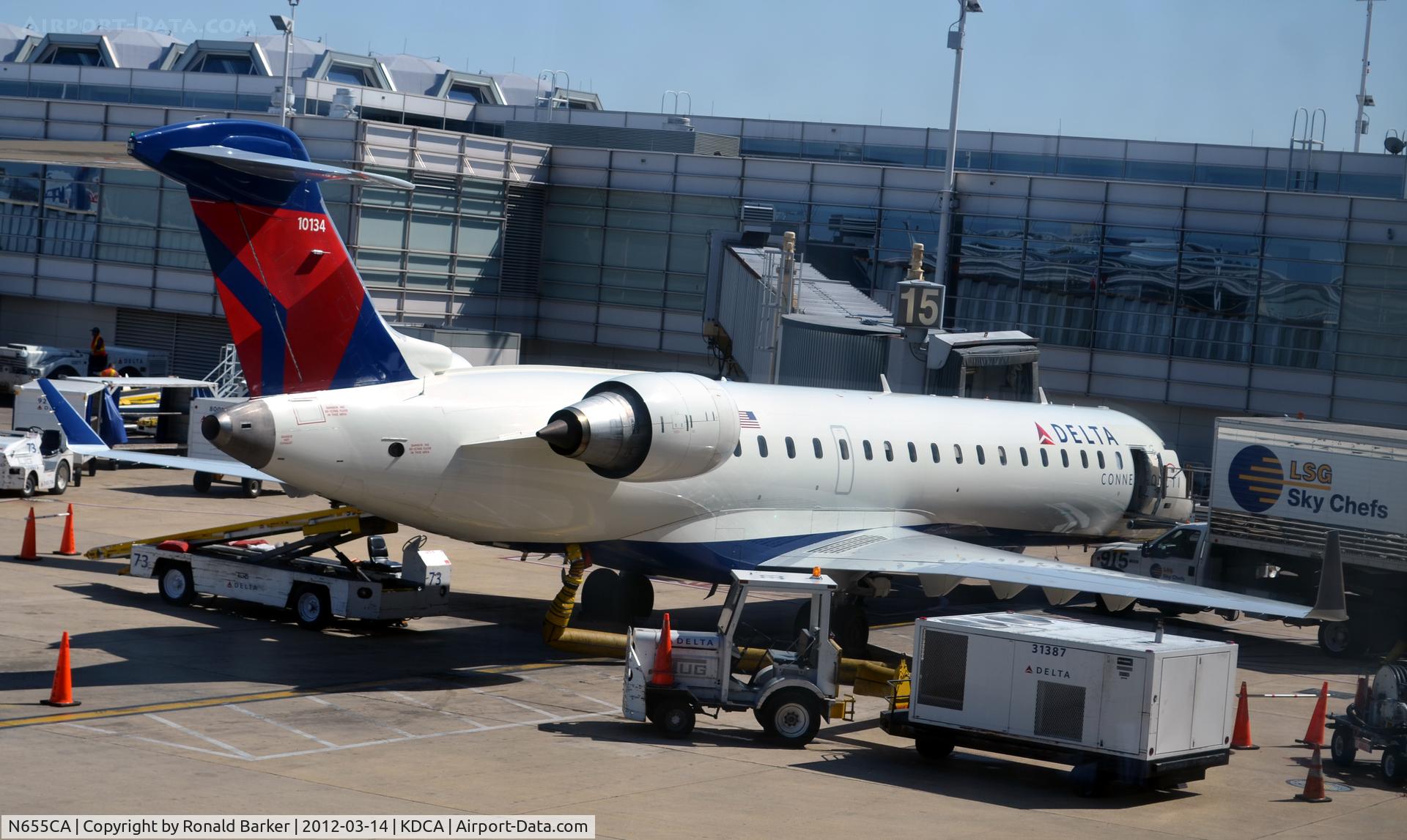 N655CA, 2004 Bombardier CRJ-700 (CL-600-2C10) Regional Jet C/N 10134, DCA, VA