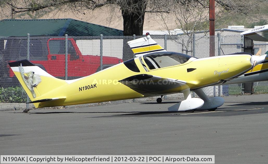 N190AK, 2004 Aero Designs Pulsar C/N KP-1, Parked in transient parking