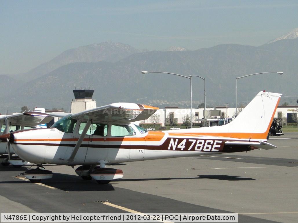 N4786E, 1978 Cessna 172N C/N 17271651, Parked in transient parking