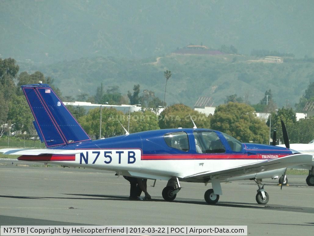 N75TB, 1985 Socata TB-20 Trinidad C/N 537, Parked in transient parking