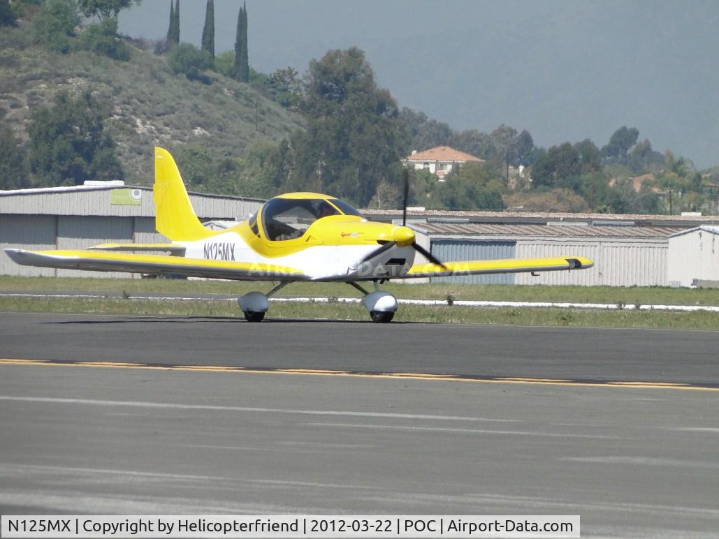 N125MX, 2009 Evektor-Aerotechnik Sportstar Max C/N 2009 1205, Taxiing back on taxiway Sierra