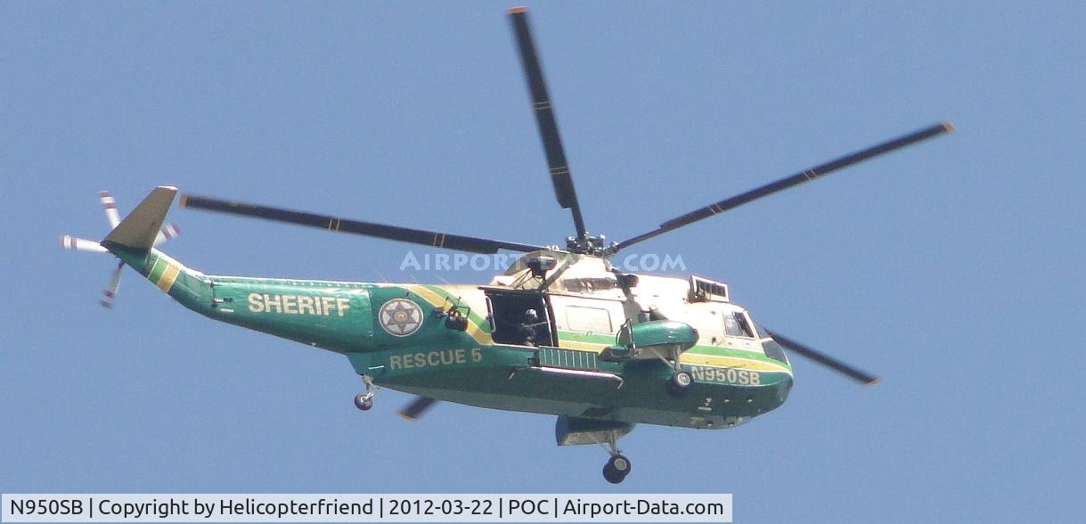 N950SB, Sikorsky SH-3H Sea King C/N 61372, After obtaining permission, ship flew southeast over the east end of the active runways enroute to a call for service