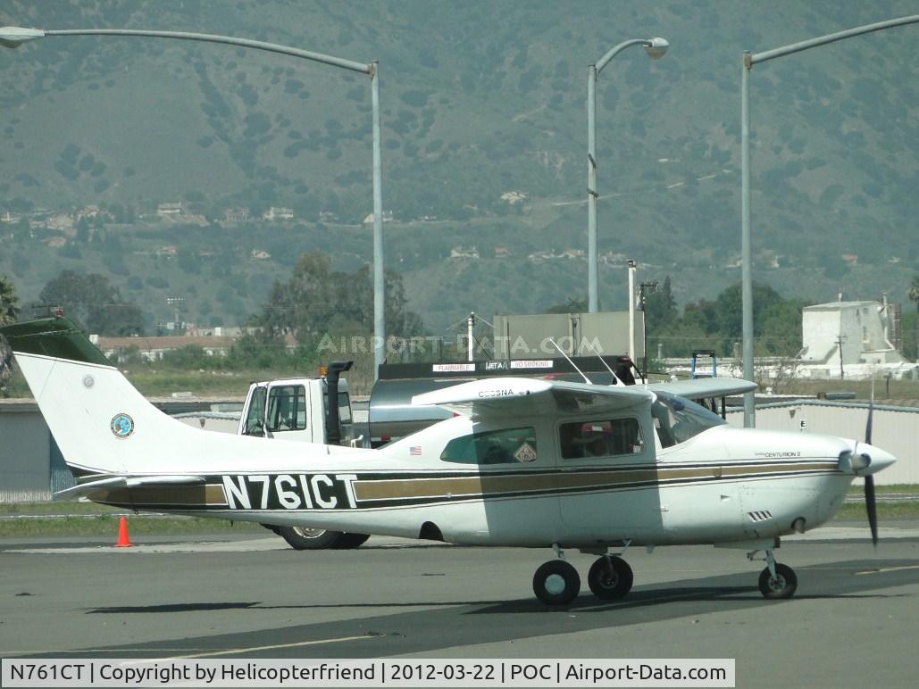 N761CT, 1977 Cessna T210M Turbo Centurion C/N 21062156, Parked in transient parking