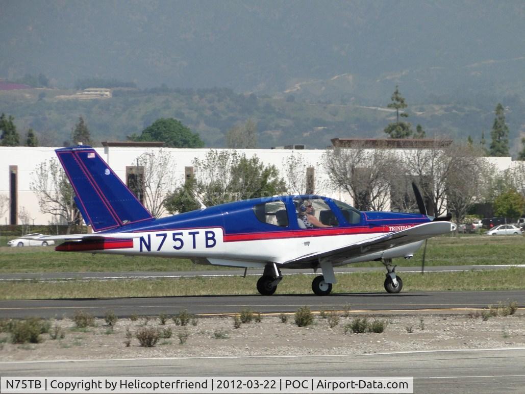 N75TB, 1985 Socata TB-20 Trinidad C/N 537, Taxiing to runway 26L