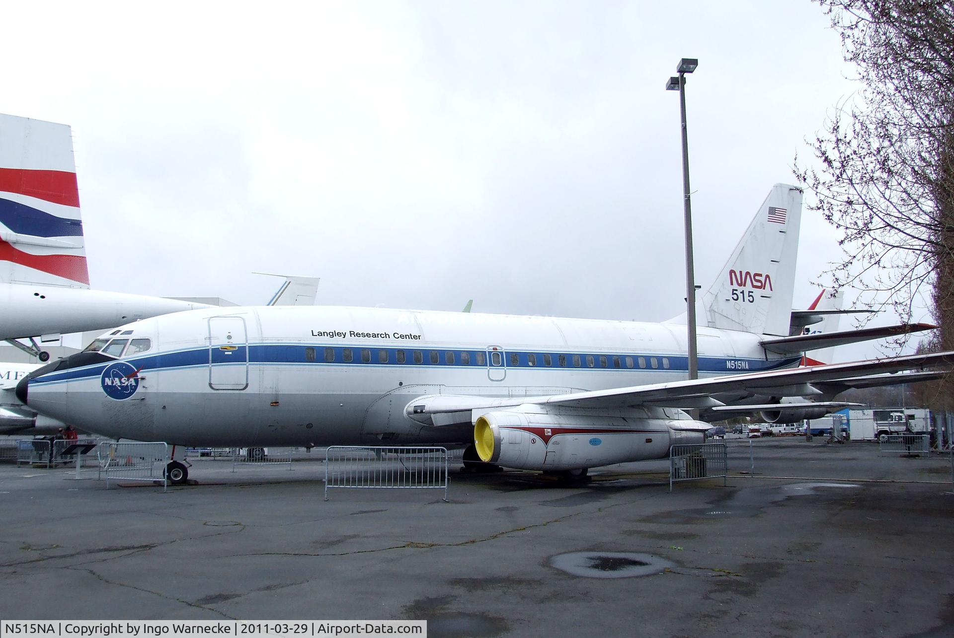 N515NA, 1968 Boeing 737-130 C/N 19437, Boeing 737-130 at the Museum of Flight, Seattle WA