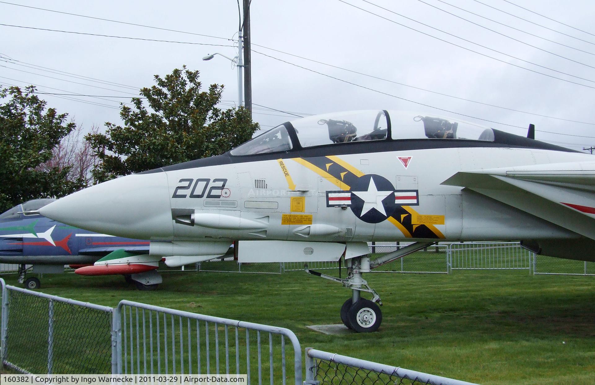 160382, Grumman F-14A Tomcat C/N 238, Grumman F-14A Tomcat at the Museum of Flight, Seattle WA