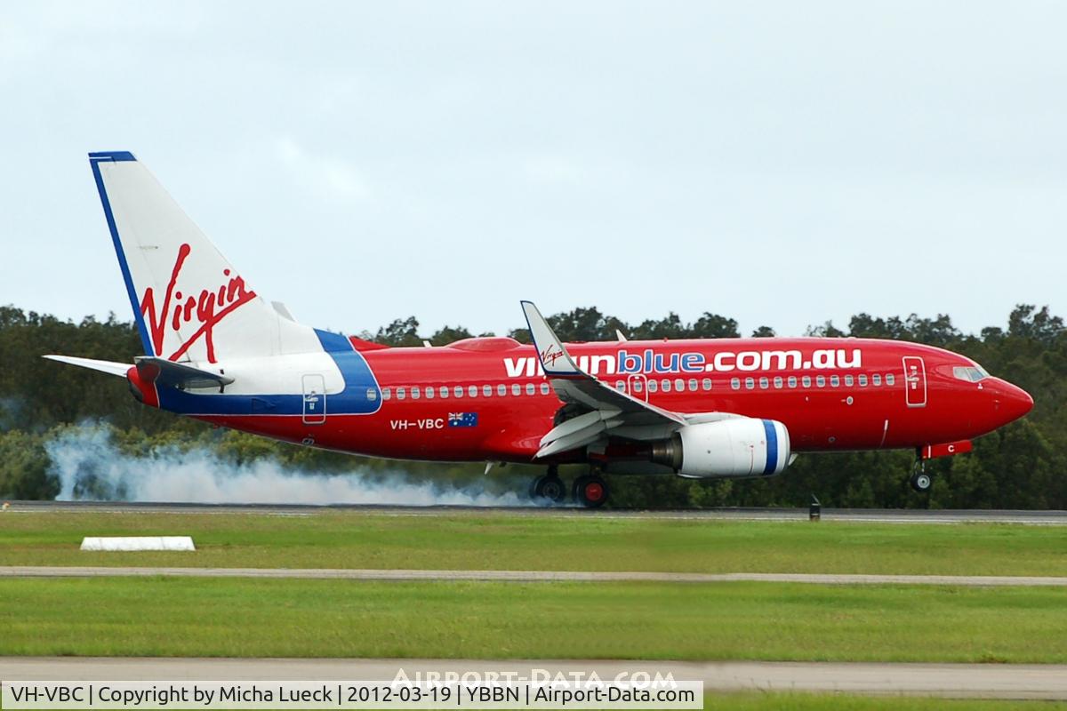 VH-VBC, 2001 Boeing 737-7Q8 C/N 30638, At Brisbane
