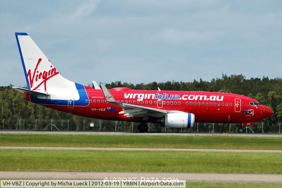 VH-VBZ, 2005 Boeing 737-7FE C/N 34322, At Brisbane