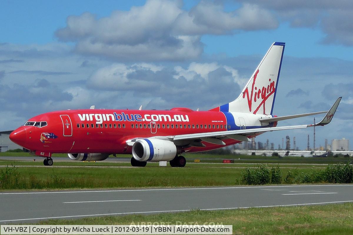 VH-VBZ, 2005 Boeing 737-7FE C/N 34322, At Brisbane