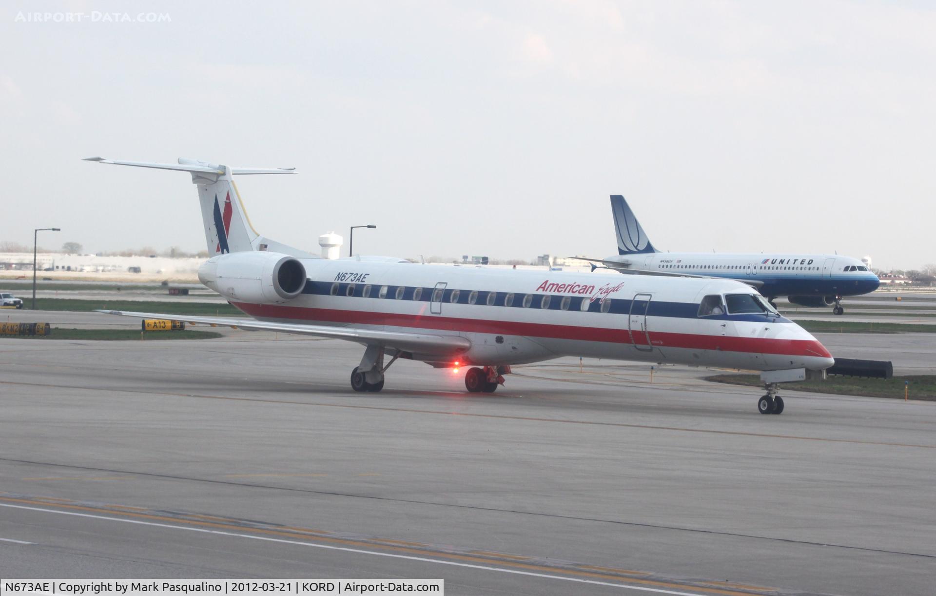 N673AE, 2004 Embraer ERJ-145LR (EMB-145LR) C/N 145797, EMB-145LR