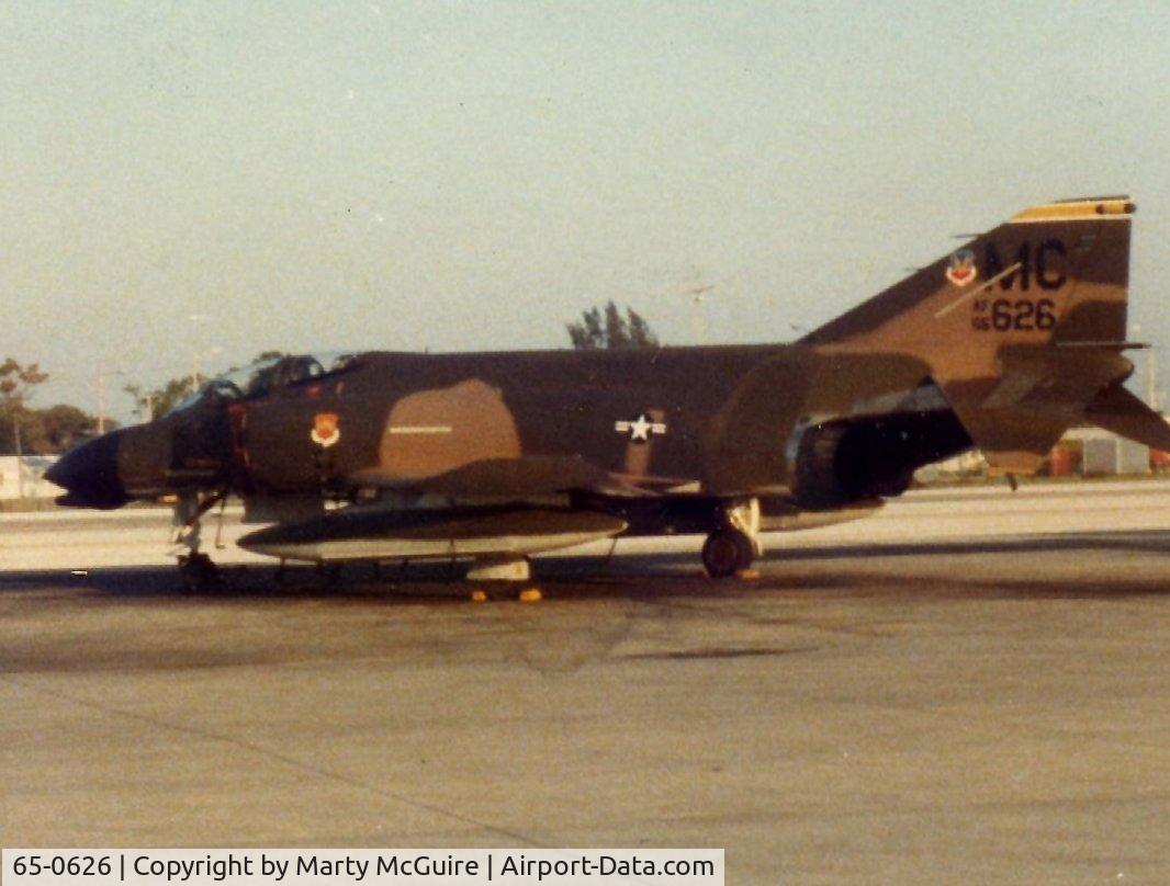 65-0626, 1965 McDonnell F-4D Phantom II C/N 1588, 