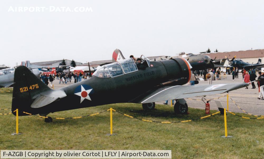 F-AZGB, Canadian Car & Foundry Harvard Mk.4 C/N CCF4-175, Lyon Bron airshow 1998