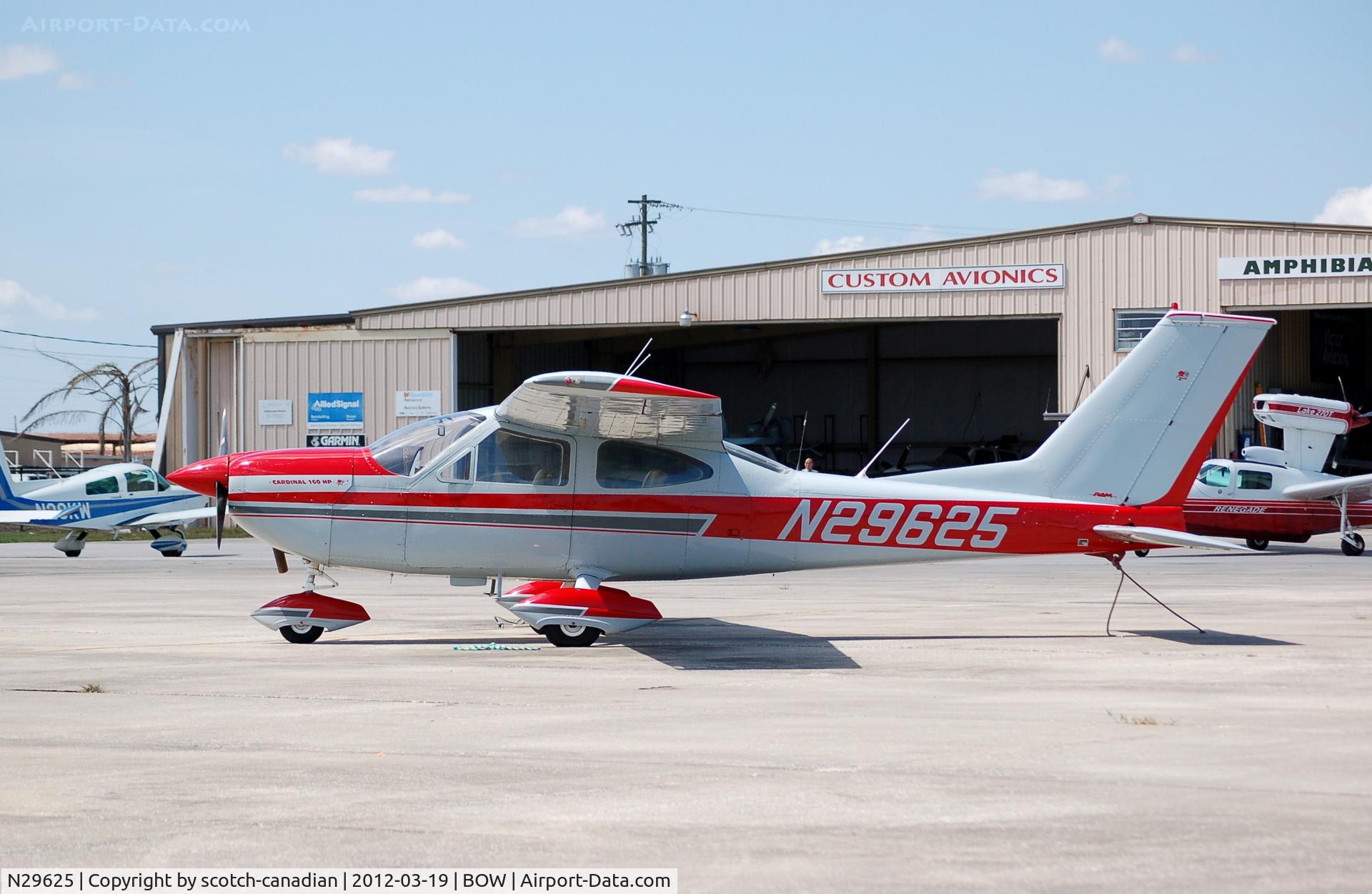 N29625, 1968 Cessna 177 Cardinal C/N 17700998, 1968 Cessna 177 N29625 at Bartow Municipal Airport, Bartow, FL