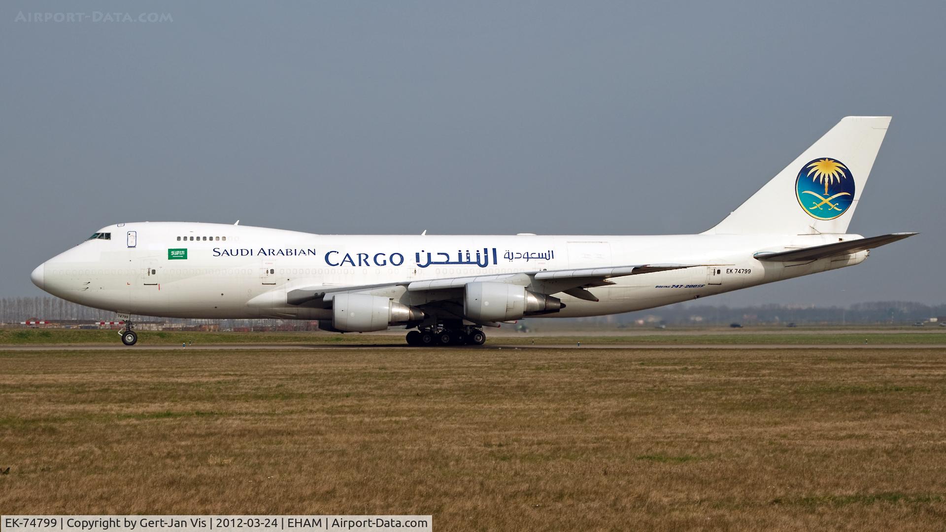 EK-74799, 1989 Boeing 747-281B/SF C/N 24399, Leased to Saudia Cargo