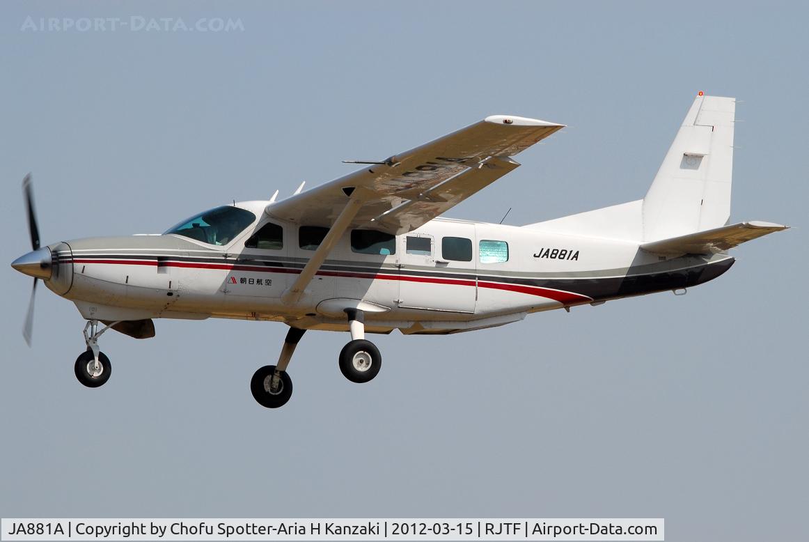 JA881A, 2002 Cessna 208 Caravan 1 C/N 20800210, NikonD200+TAMRON AF 200-500mm F/5-6.3 LD IF