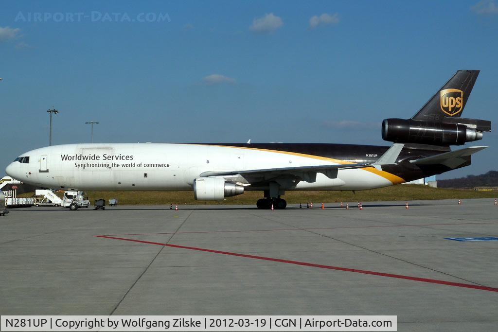 N281UP, 1993 McDonnell Douglas MD-11F C/N 48538, visitor
