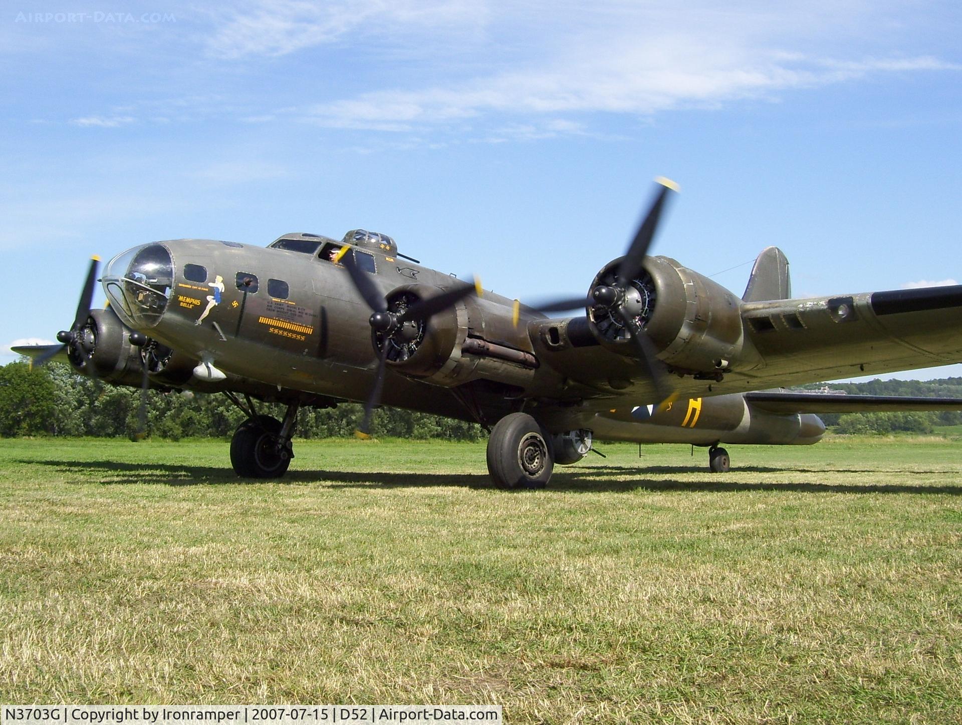 N3703G, 1945 Boeing B-17G Flying Fortress C/N 44-83546-A, Looking a lot like May 17th 1943 and 