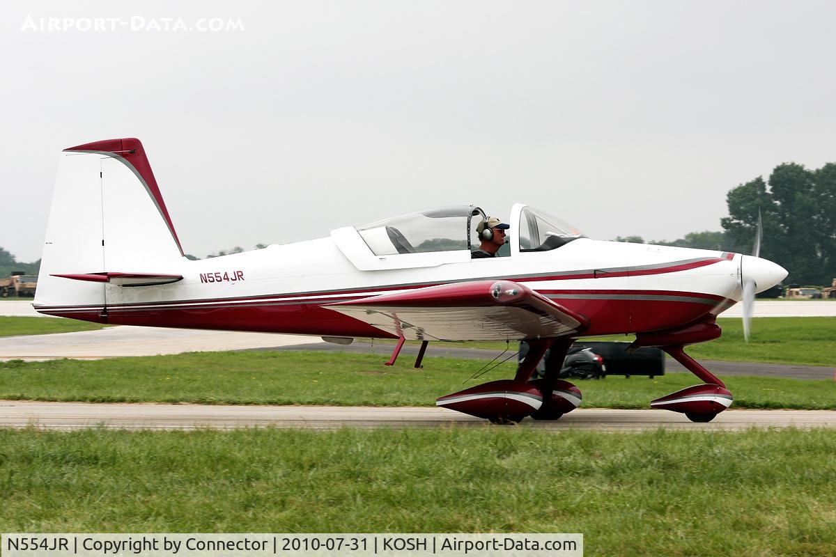 N554JR, Vans RV-7A C/N 01, EAA Airventure 2010.