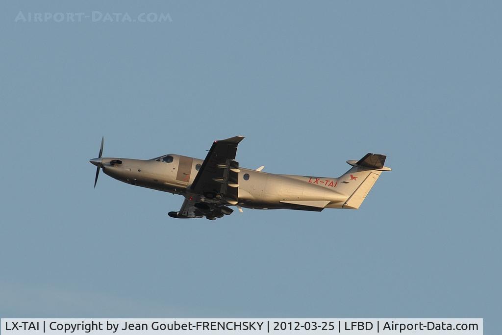 LX-TAI, 2008 Pilatus PC-12/47E C/N 1008, JetFly take off 05