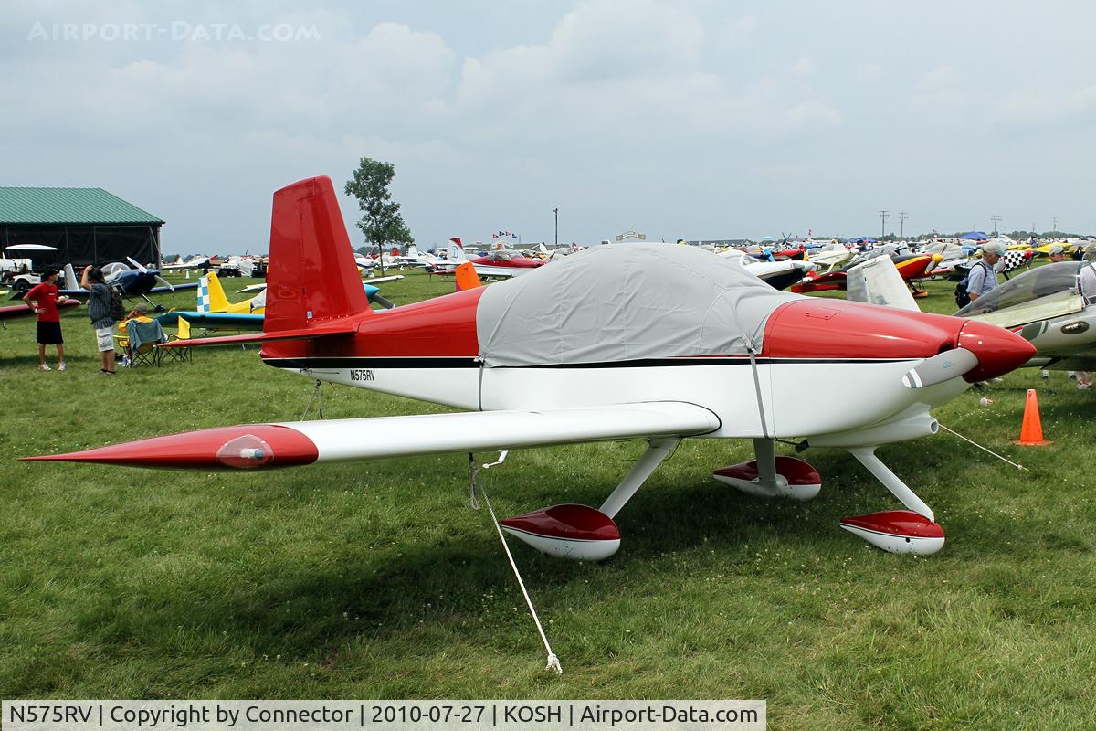 N575RV, 2006 Vans RV-7A C/N 70479, EAA Airventure 2010.