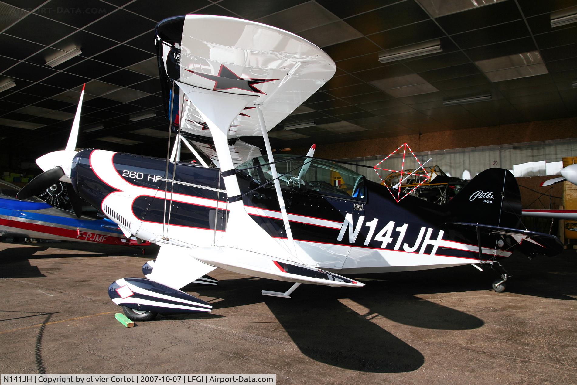 N141JH, 1991 Christen Pitts S-2B Special C/N 5201, Aero restauration building, 2007.