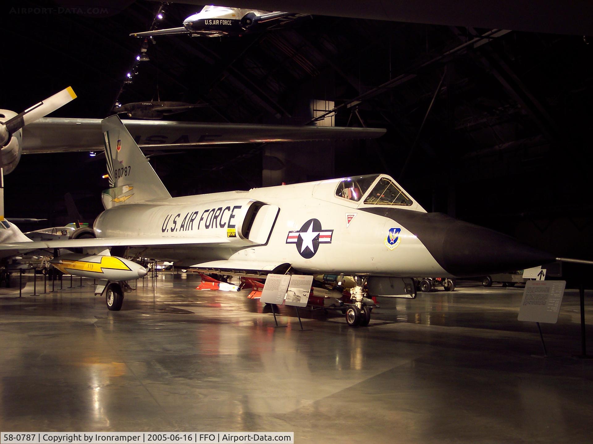 58-0787, 1958 Convair F-106A Delta Dart C/N 8-24-118, This 