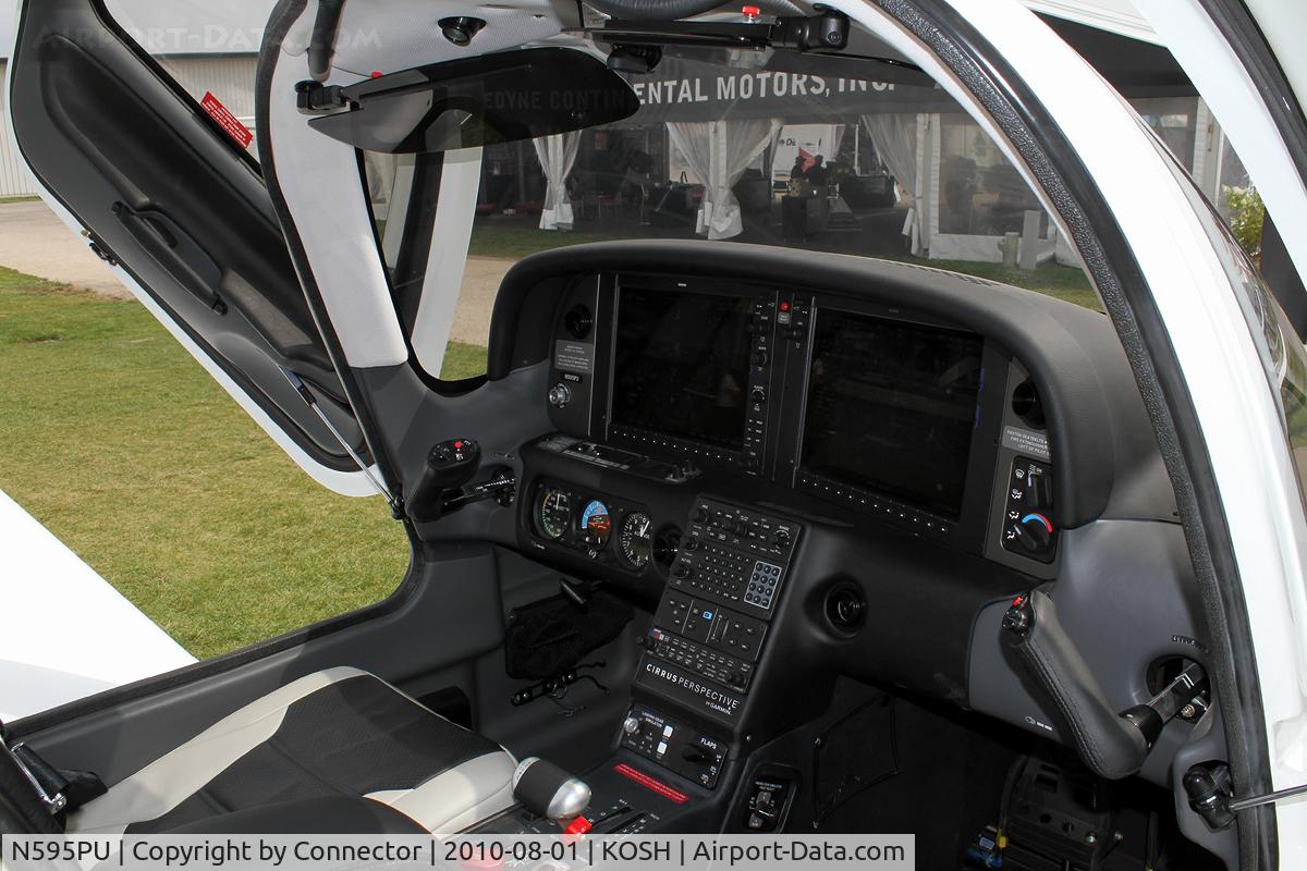 N595PU, Cirrus SR20 C/N 2054, EAA Airventure 2010.
