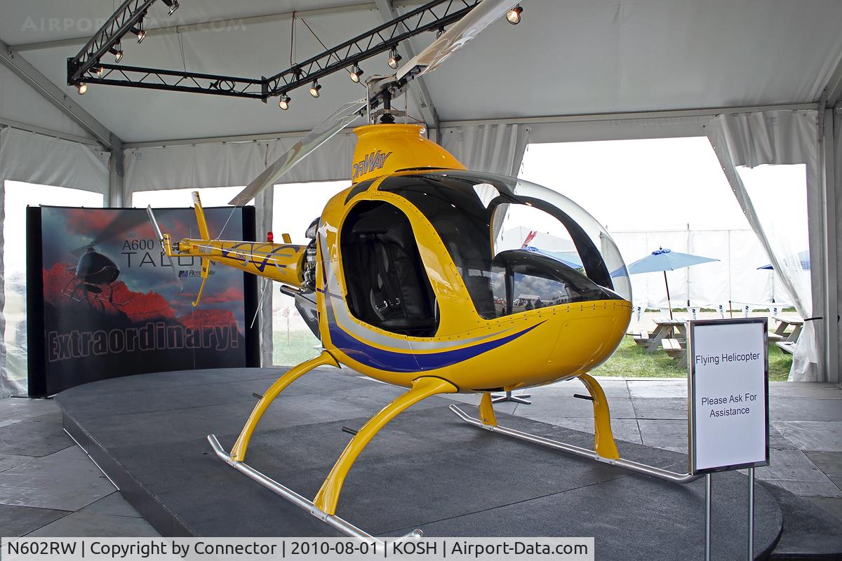 N602RW, RotorWay A600 Talon C/N 8011, EAA Airventure 2010.