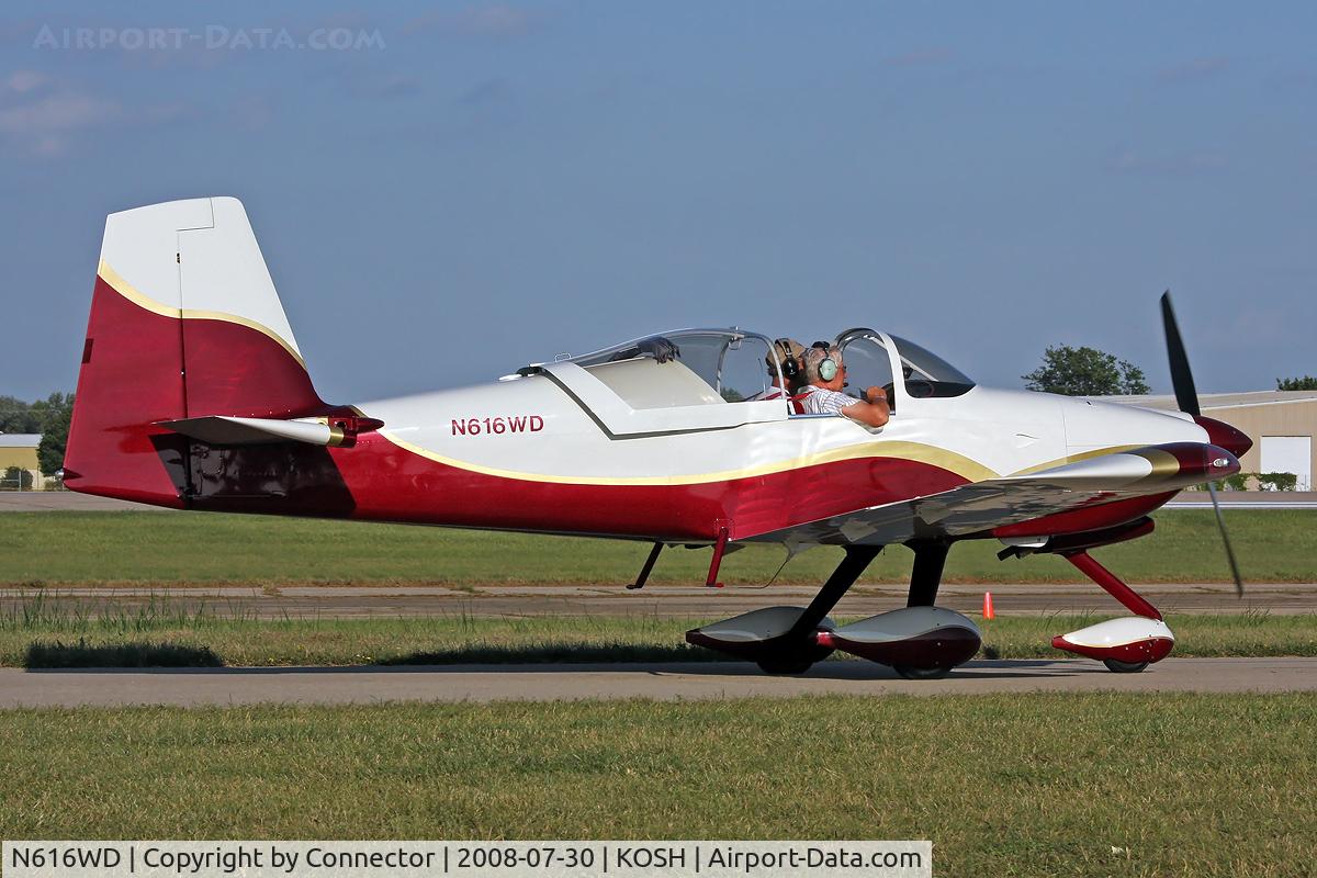N616WD, 2006 Vans RV-9A C/N 90669, EAA Airventure 2008.