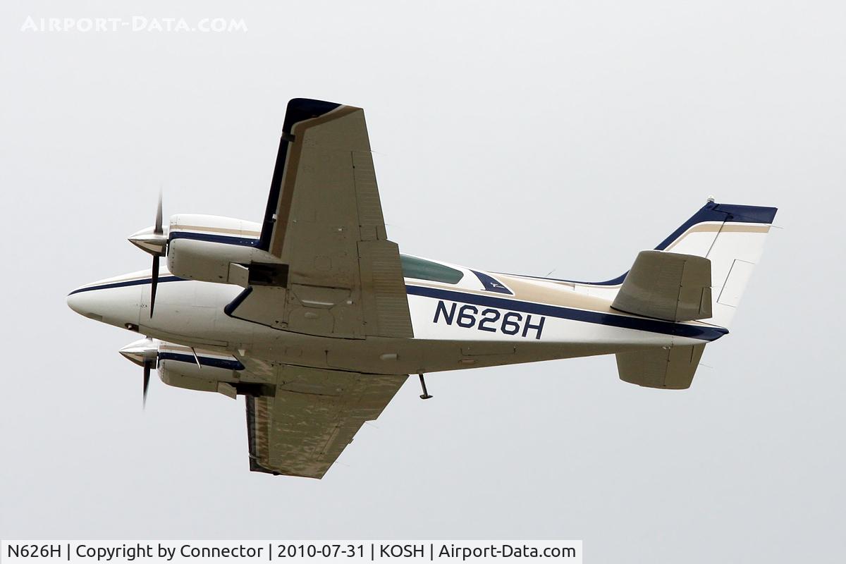 N626H, 1966 Beech 95-B55 (T42A) Baron C/N TC-980, EAA Airventure 2010.