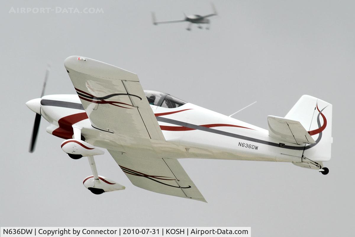N636DW, 2000 Vans RV-6 C/N 22038, EAA Airventure 2010.