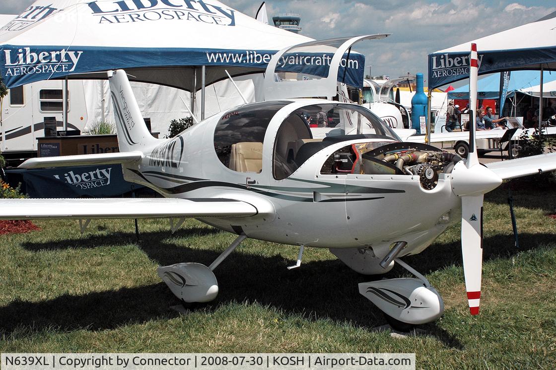 N639XL, 2008 Liberty XL-2 C/N 0110, EAA Airventure 2008.