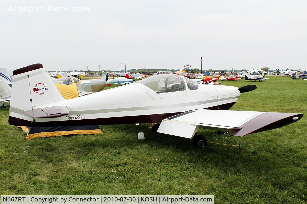 N667RT, 2001 Vans RV-6A C/N 60032, EAA Airventure 2010.