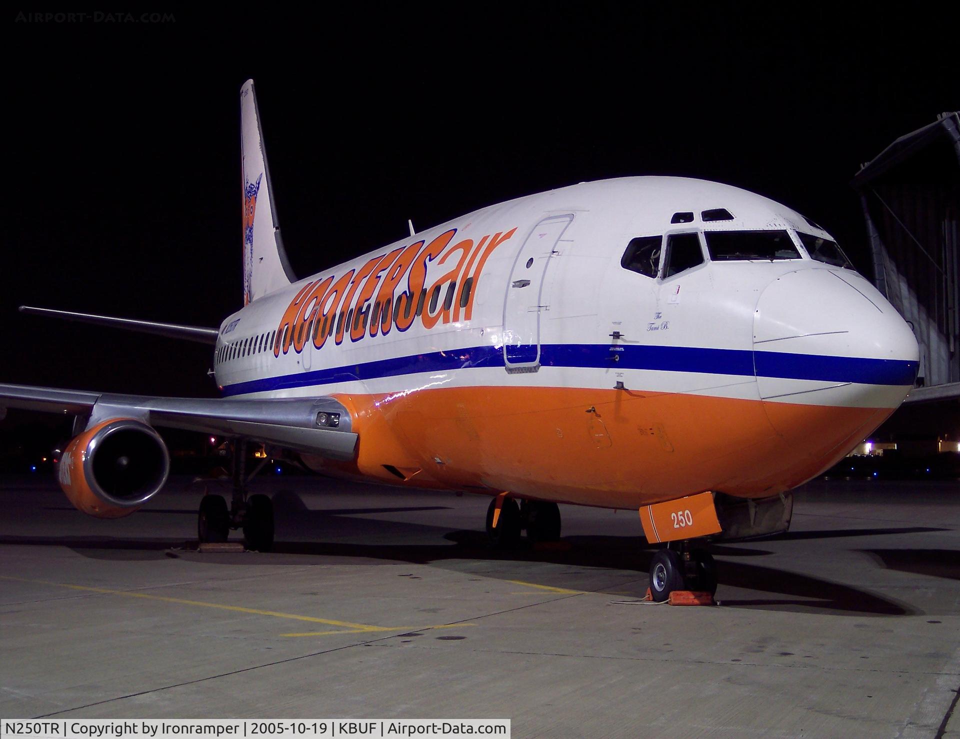 N250TR, 1981 Boeing 737-2K5 C/N 22597, Hooters Air!