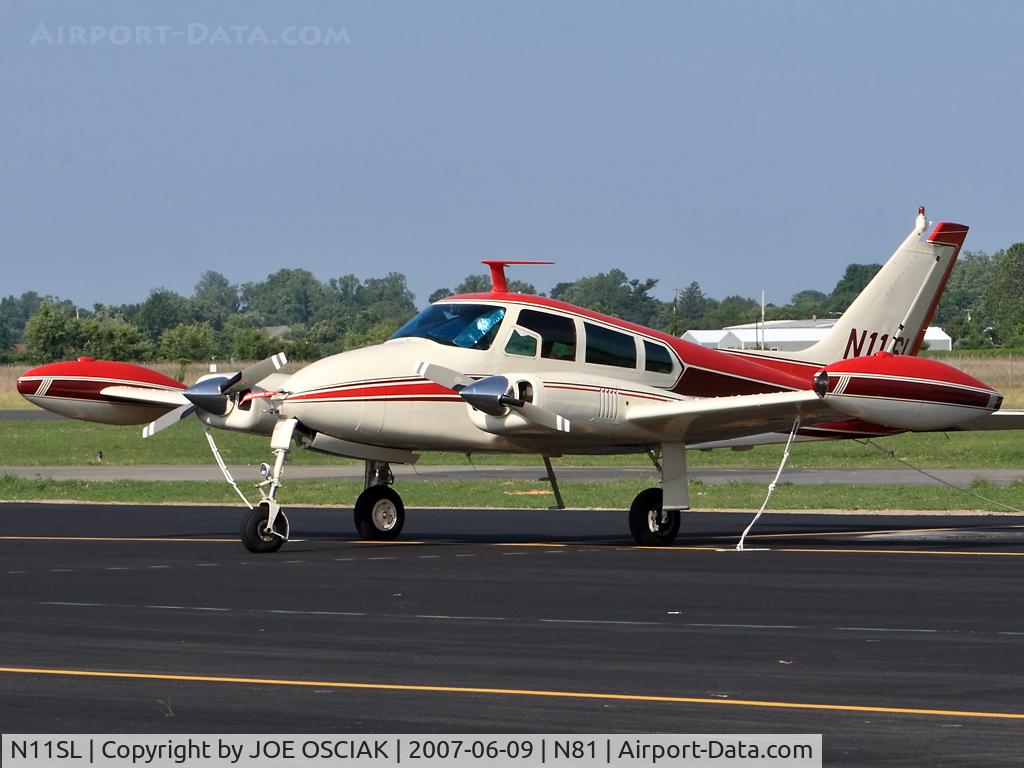 N11SL, 1960 Cessna 310F C/N 310-0029, at Hammonton