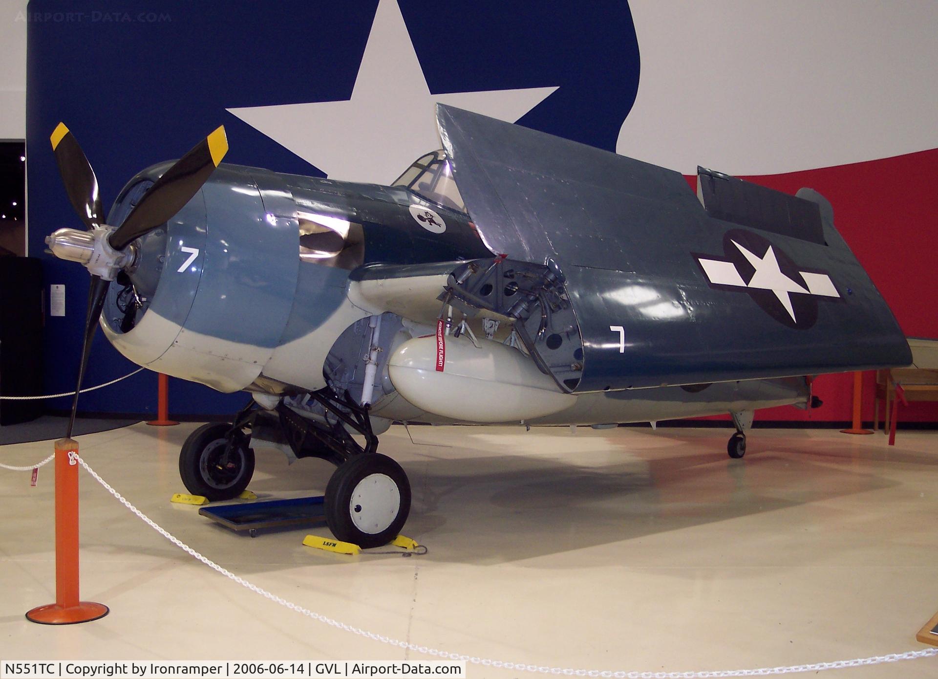 N551TC, 1944 General Motors (Grumman) FM-2 Wildcat C/N 47160, Nice little Grumman Cat!