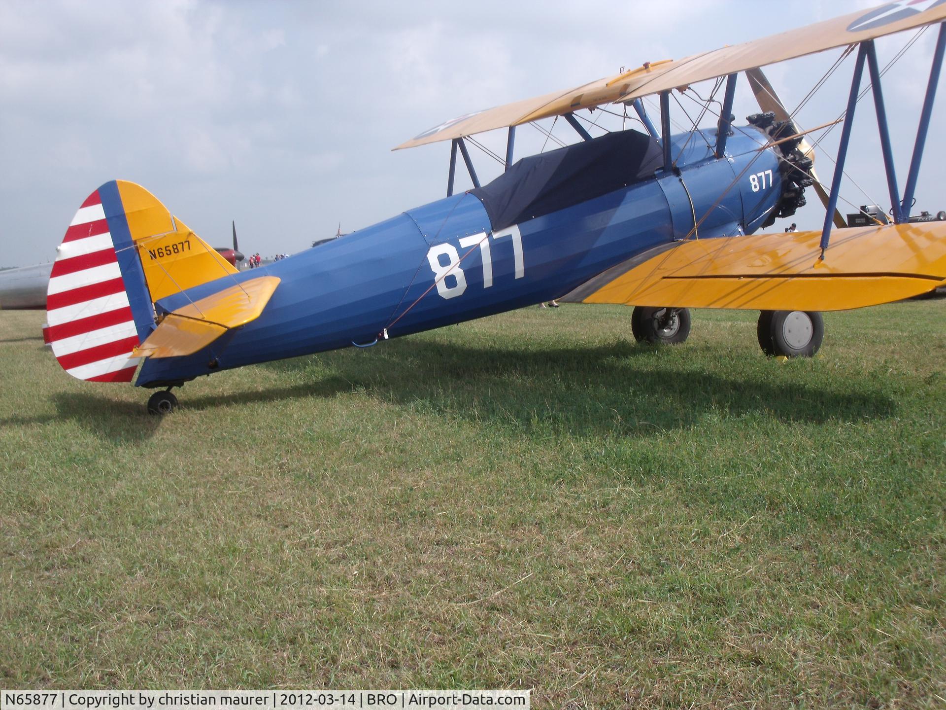 N65877, 1943 Boeing E75N1 C/N 75-8274, boeing stearmen