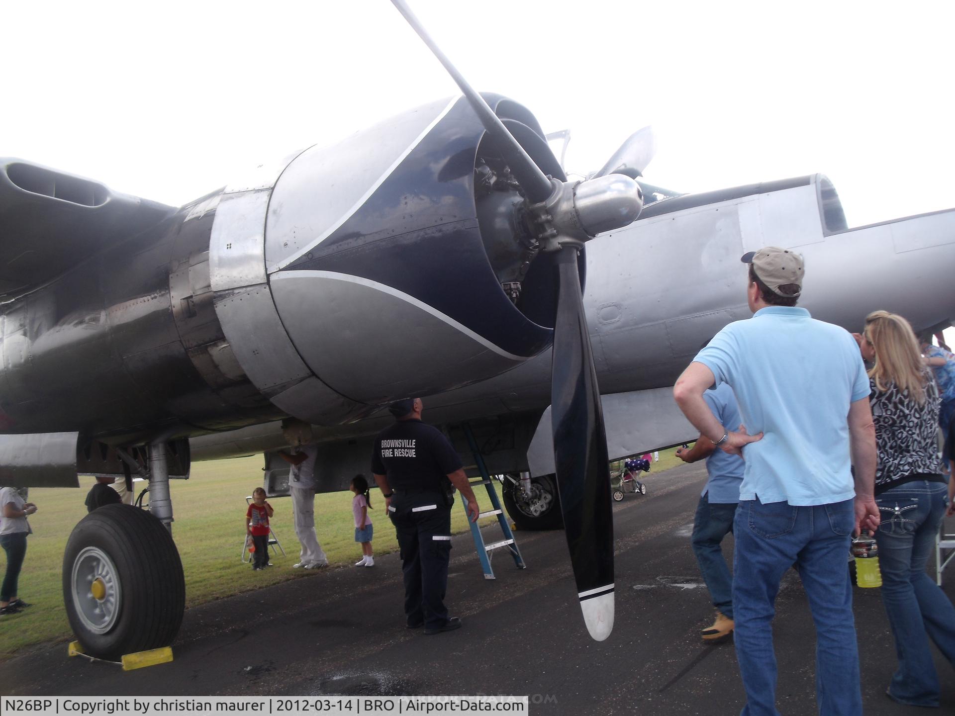 N26BP, 1944 Douglas A-26B Invader Invader C/N 7072, at bro