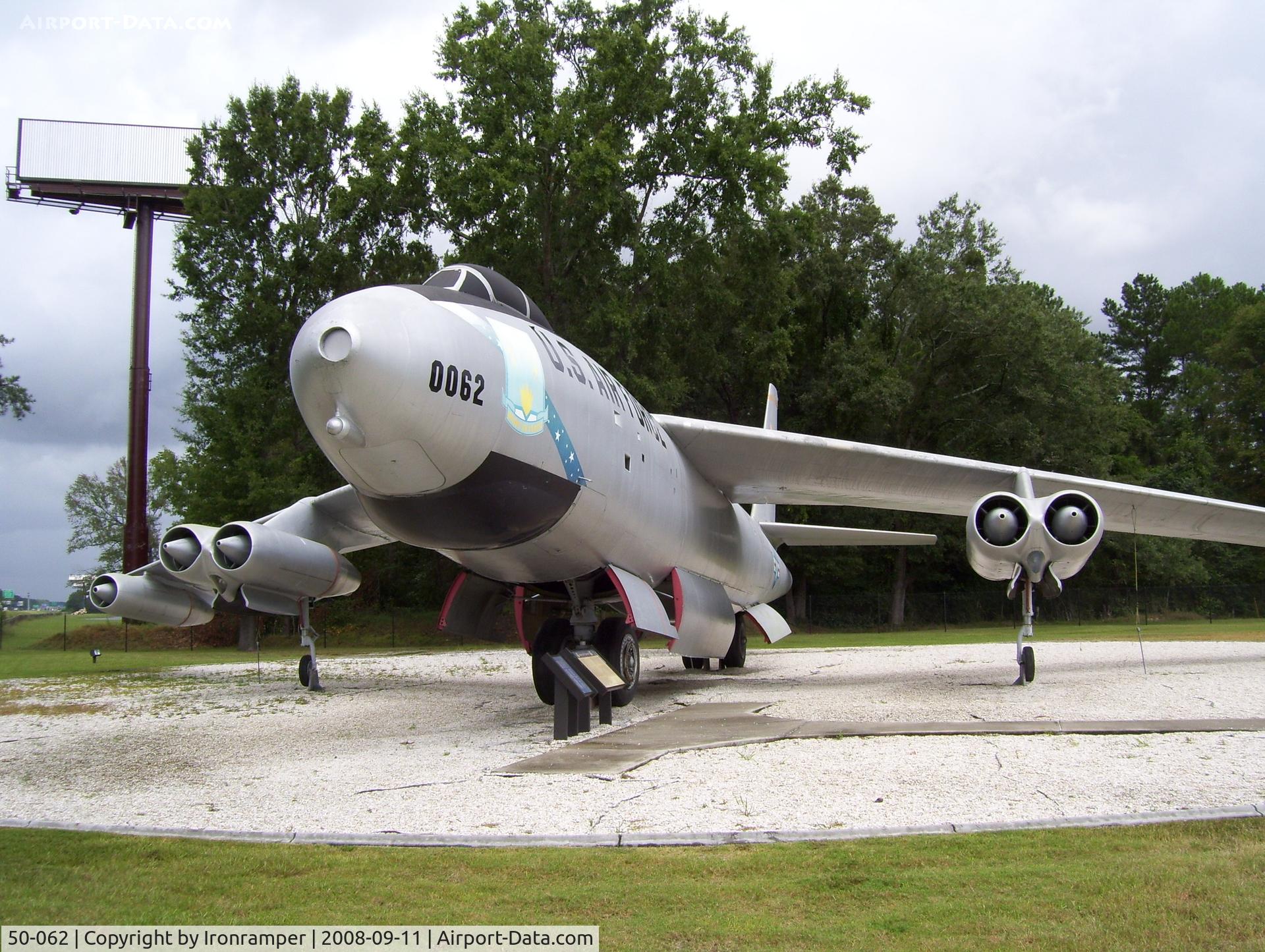 50-062, 1952 Boeing NTB-47B Stratojet C/N 450077, Mighty Eighth Museum, Poole, Ga