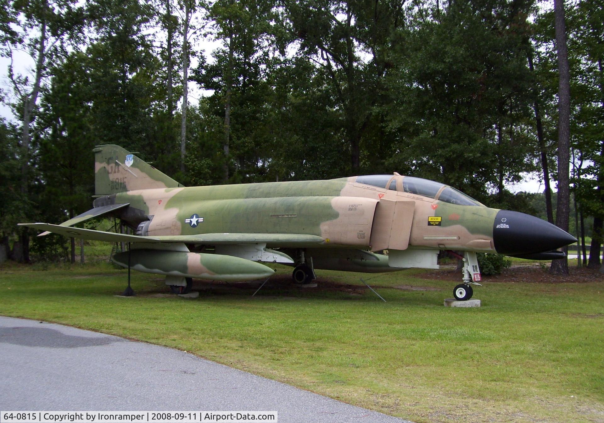 64-0815, 1964 McDonnell F-4C Phantom II C/N 1143, Mighty Eighth Museum, Poole, Ga